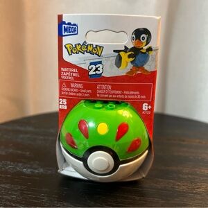 NEW MEGA Construx Pokemon Wattrel Series 23 Pokeball Friend Ball Voltrel SEALED